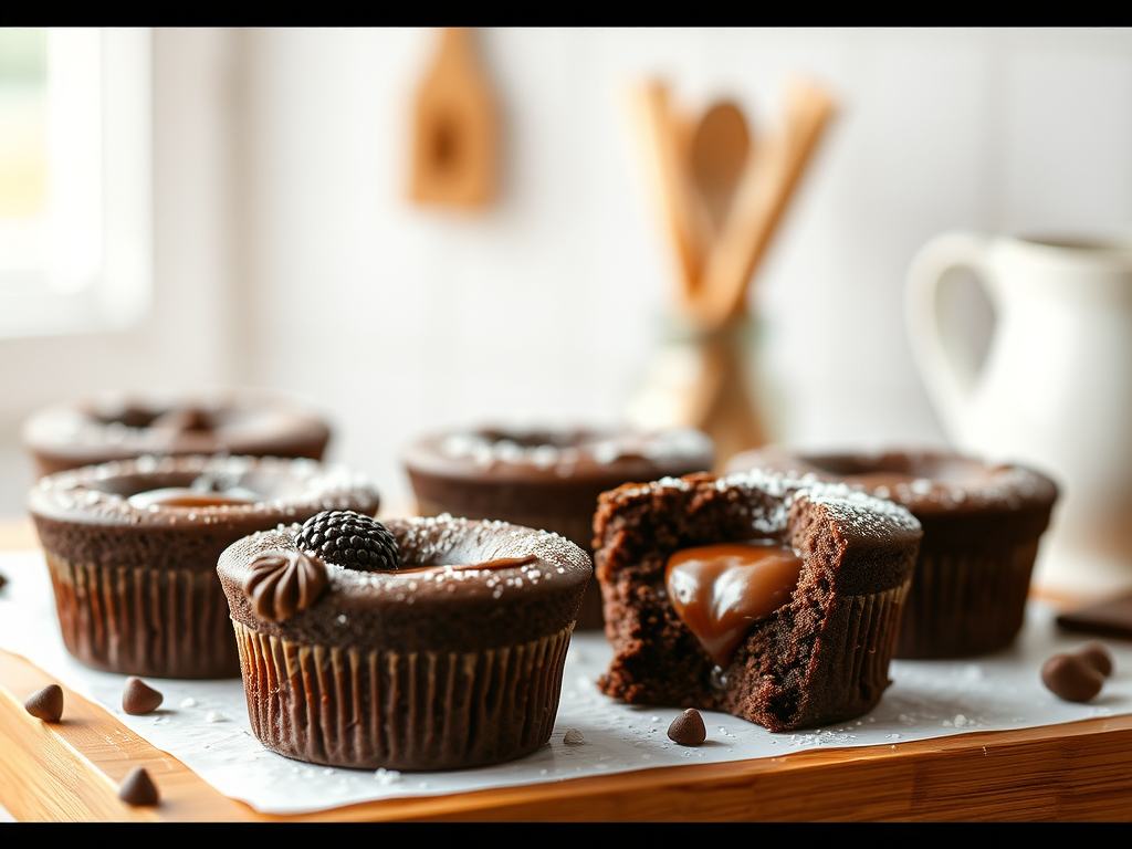 Multi-Délices: Gateaux yaourts au coeur fondant au chocolat