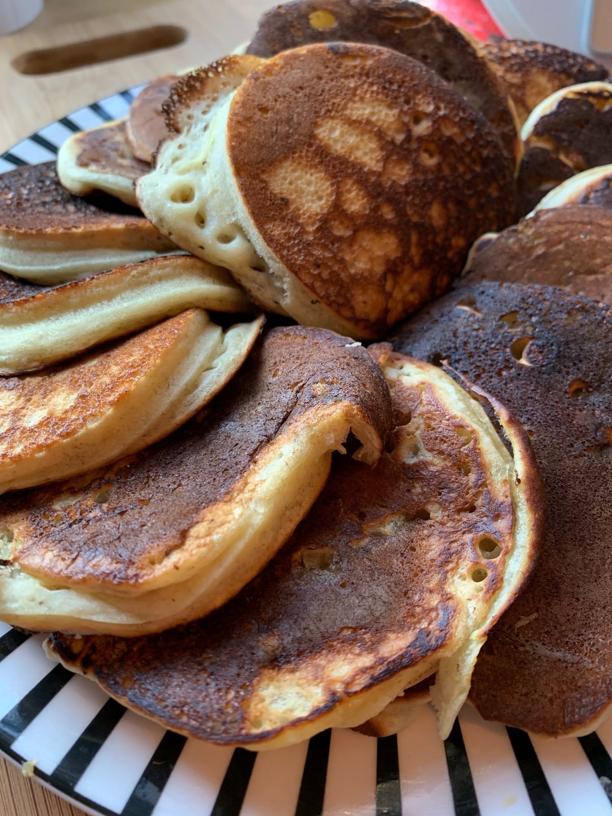 Pancakes moelleux à la banane | Petit déjeuner équilibré