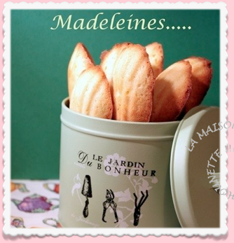 Thermomix: Madeleines joufflues