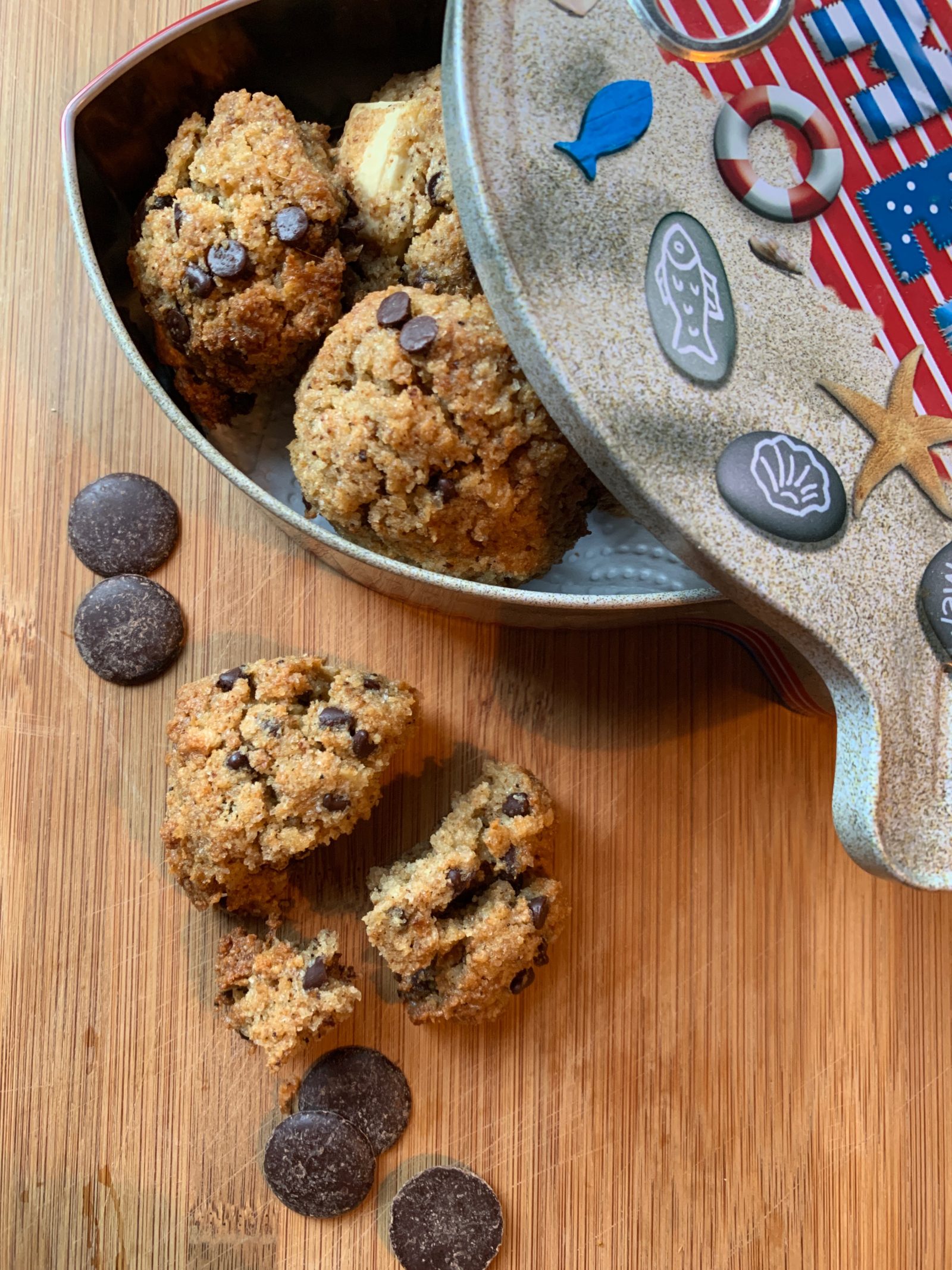 Recette de Cookies au Pain Rassis et Chocolat