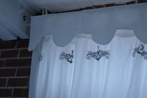 Couture: Rideaux de ma salle à manger…