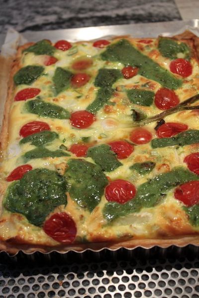 Tarte printanière