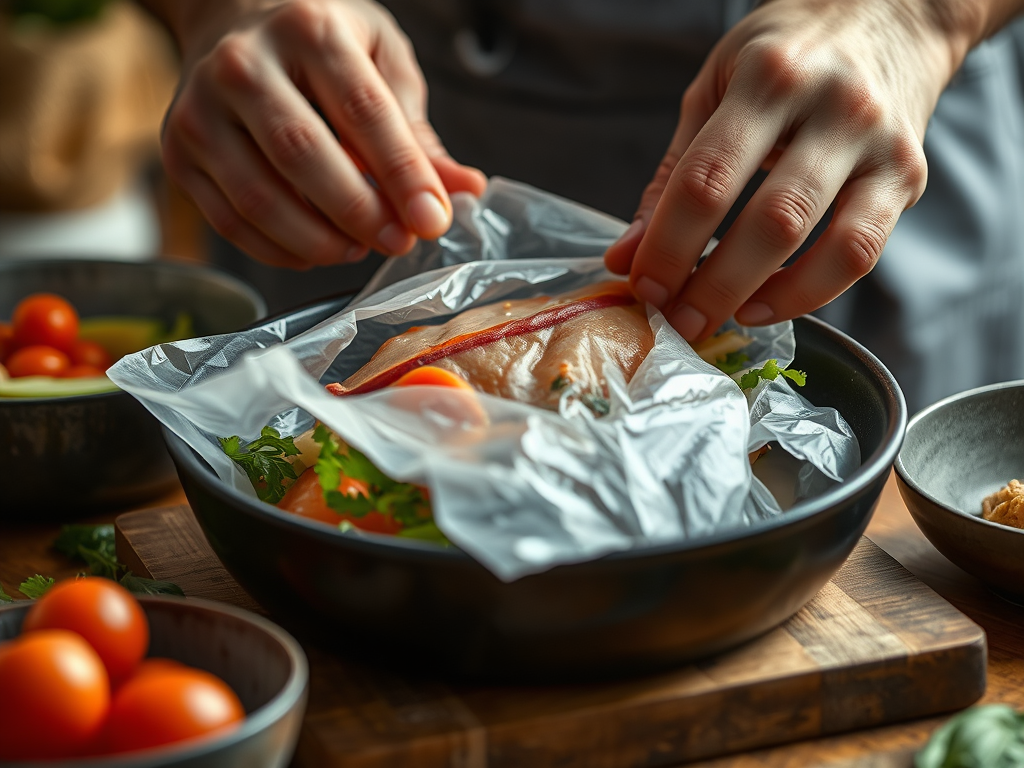 Thermomix: Papillotes de lotte au lait de coco