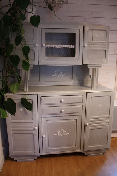 Buffet patiné