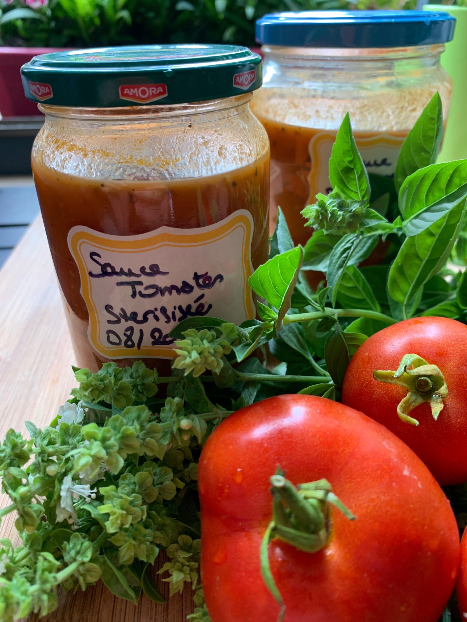 Du potager à l&rsquo;assiette: Sauce tomate « maison »