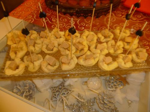 Recettes Festives: Croustillants au foie gras