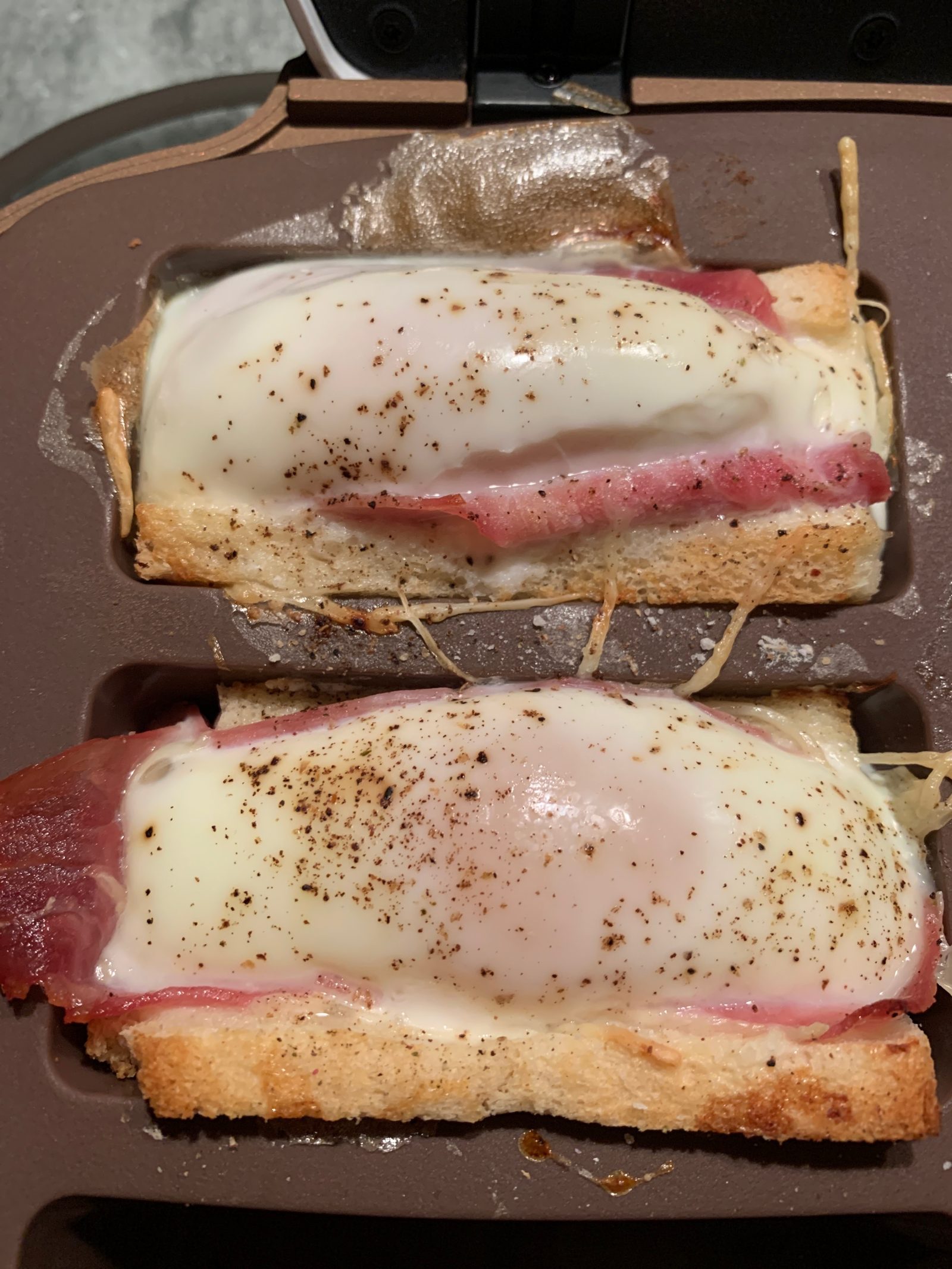 Cake Factory: Recette salée des croques coulants.