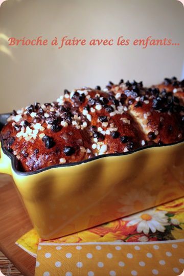 Atelier du mercredi: Brioche avec les enfants…