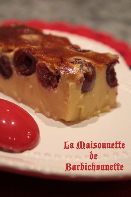 Clafoutis d’hiver aux cerises