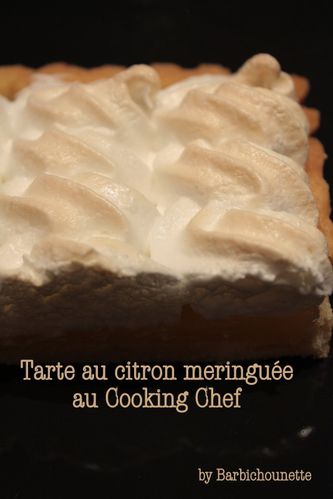 Tarte au citron meringuée