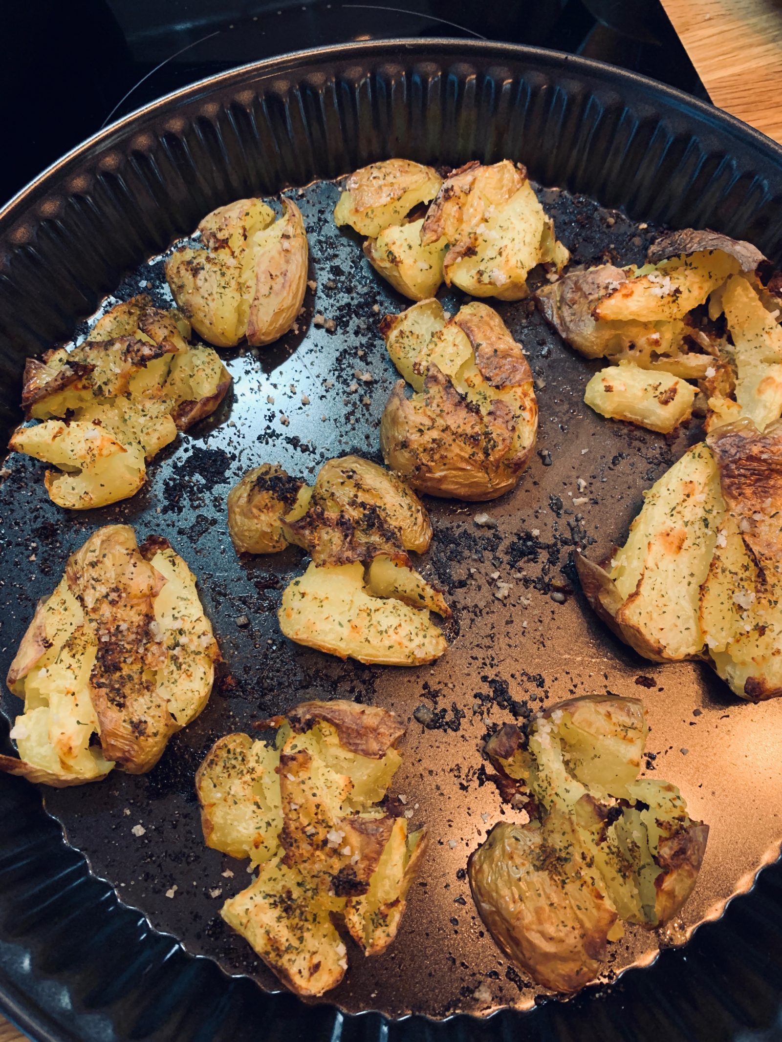 Les pommes de terre « tapées » de Barbichounette