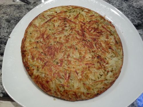 Délicook: Galette de pomme de terre.
