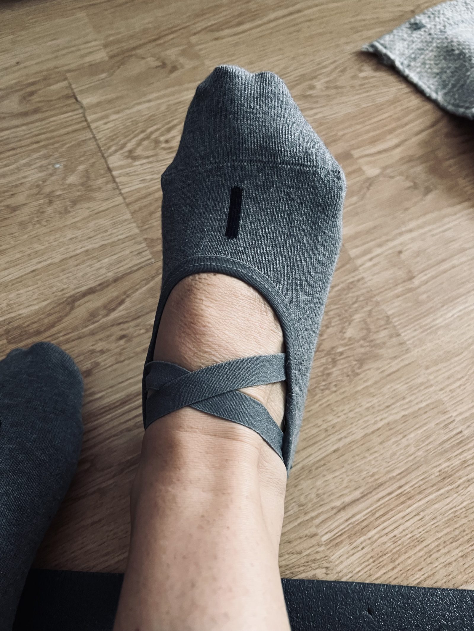 Chaussettes et Yoga