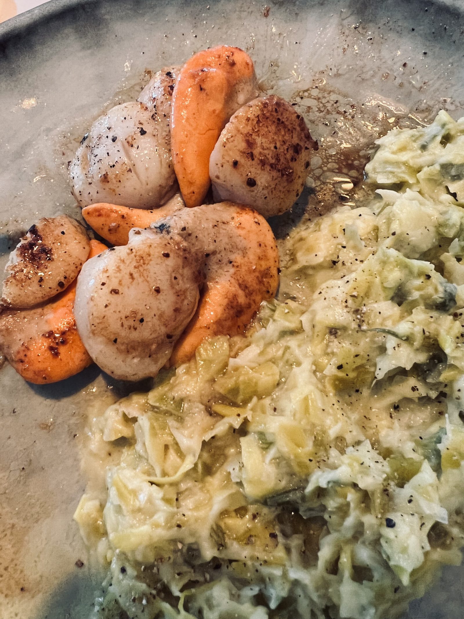 Recette Rapide de Noix de Saint Jacques avec Fondue de Poireau