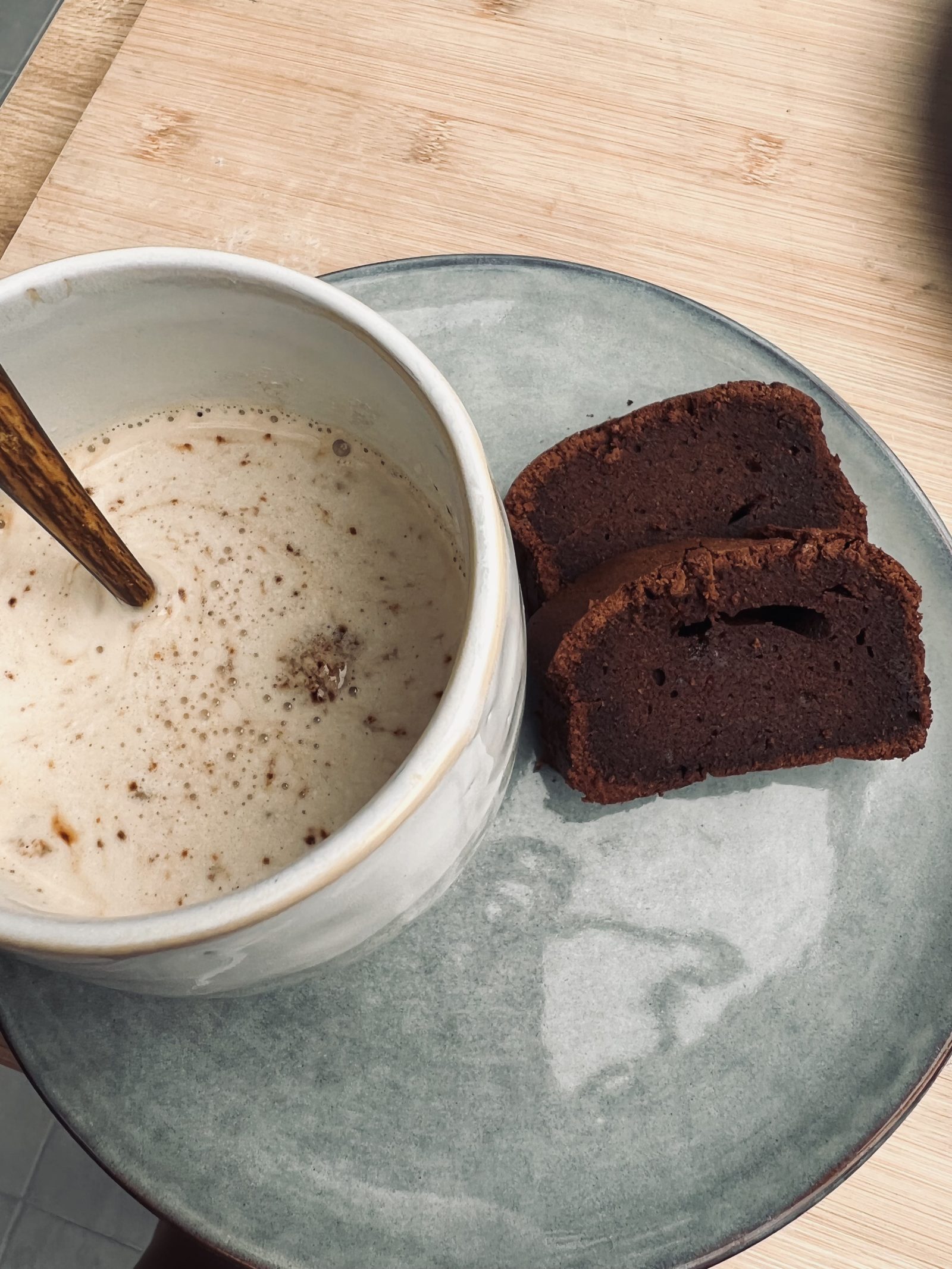 Cakounet au chocolat.