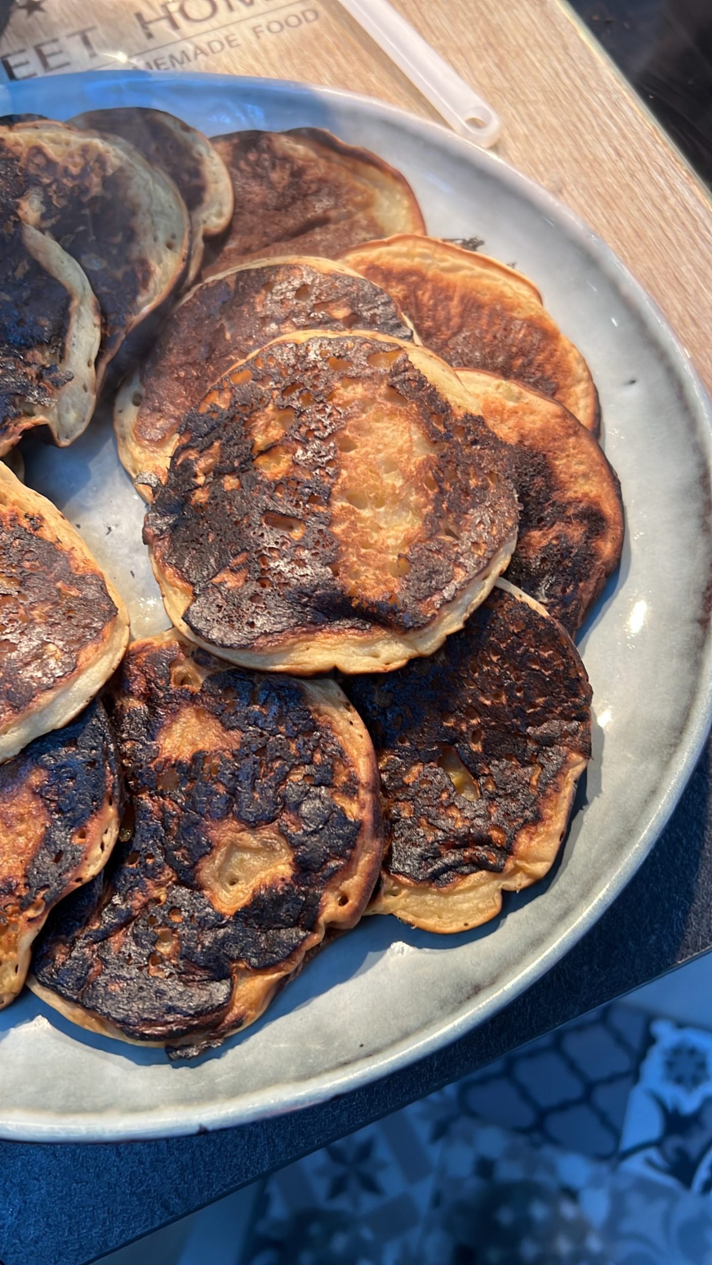 Idée de petit déjeuner: Matefain ou crèpe à la pomme
