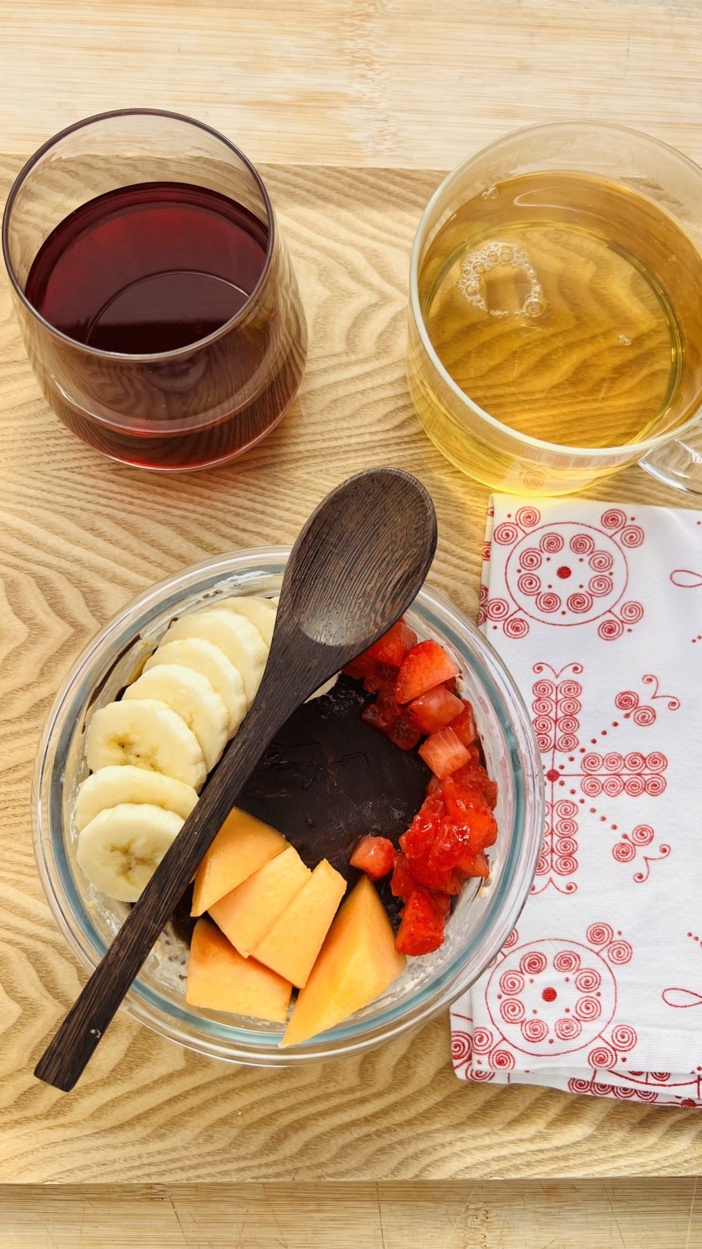 Petit déjeuner et graines de Chia.