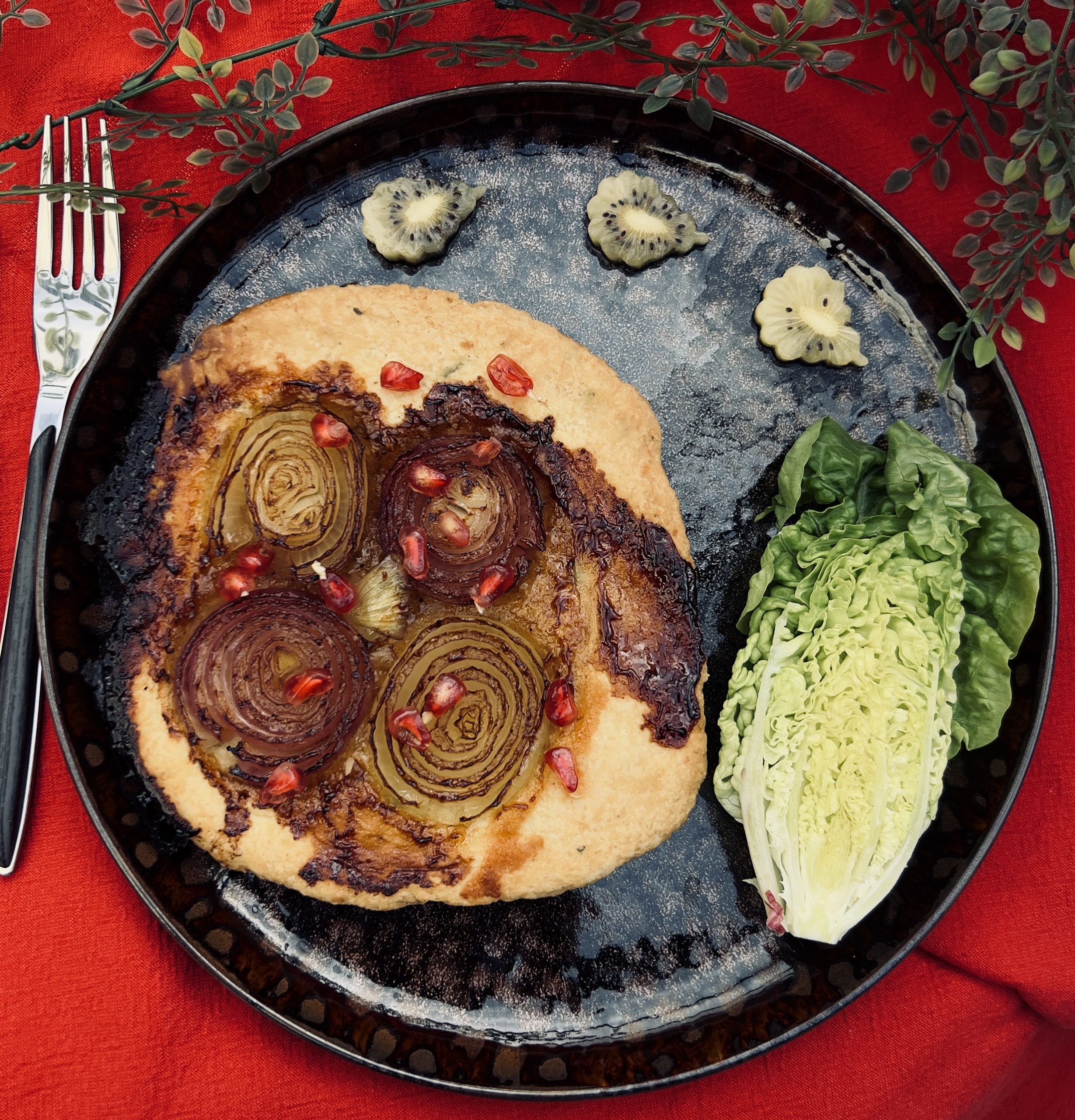 Idée d’entrée pour les fêtes, petit budget: Ma Tatin aux 2 oignons