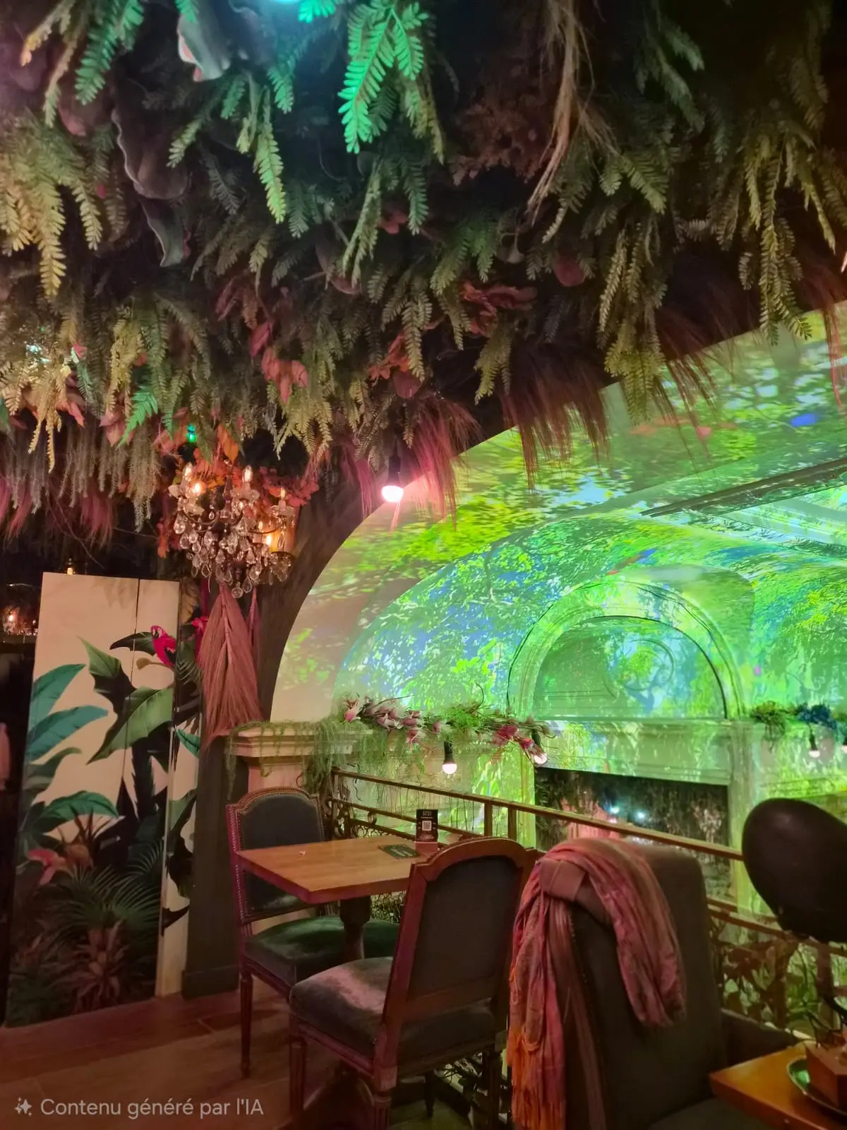Sortir à Paris: restaurant immersif « Jungle Palace »